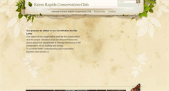 Desktop Screenshot of eatonrapidsconservationclub.org